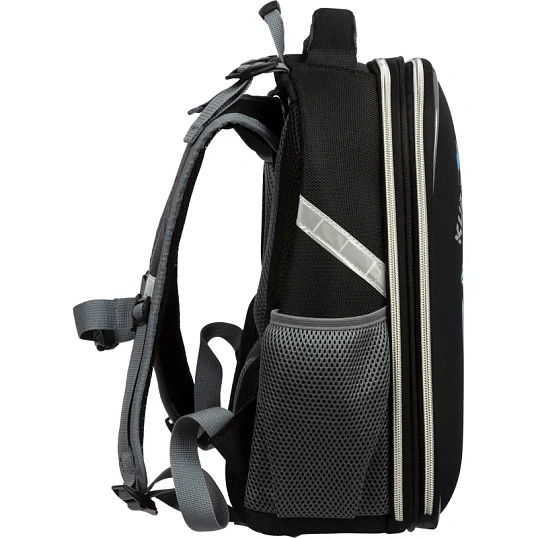 Ранец Комус Класс Basic Киберпанк Акула, 2 отд, эргоном. спинка