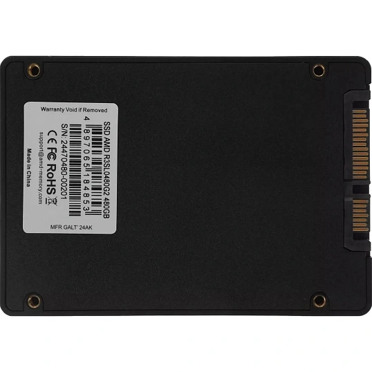 SSD накопитель AMD SATA-III 480GB R3SL0480G2 Radeon R3 2.5