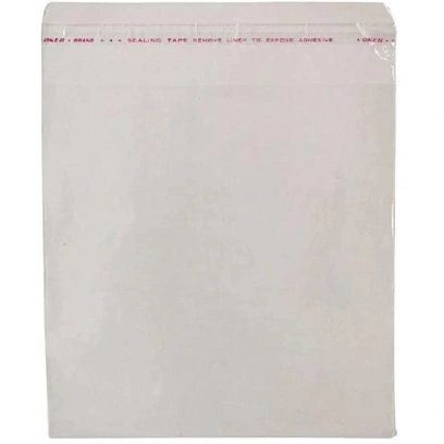 Пакет ПП 10x10+4  с клеевым клапаном 20мкм 100 шт/уп