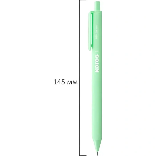 Карандаш механический KORES Soft Touch 0,5мм,3гр,пастел.цв.в асс 99253