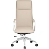 Кресло BN_Jl_EChair-593 TPU экокожа бежевый, алюминий