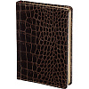 Ежедневник недатированный А6+ Caiman (коричневый)3-498 Д