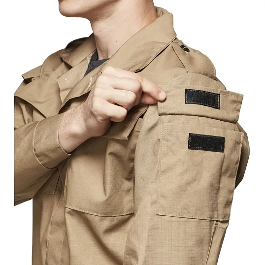 Костюм охранника ло32-КБР бежевый (44-46) 170-176