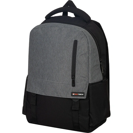 Рюкзак для ноутбука BigTech Special 15.6 LBP-BT-02BKGR, черно-серый