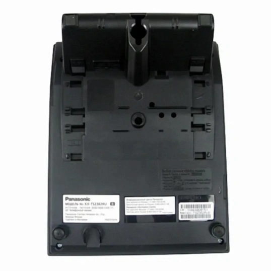Телефон проводной Panasonic KX-TS2382RUB чер(KX-TS2382RUB)