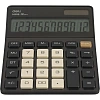 Калькулятор настольный Deli EM309,12 р, дв пит,176,9x124,9x34мм,темно-серый