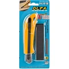 Нож OLFA 18 мм с выдвижным лезвием, 10 шт лезвий в комп. (OL-BN-AL/BB/10BB)
