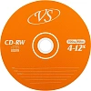 Носители информации CD-RW, 4x-12x, VS, Slim/5, VSCDRWSL501