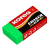 Ластик Kores цветной, 40x21x10mm в дисплей-боксе, цвет в асс 40303