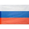Флаг РФ 150х100 см, уличный, флажная сетка