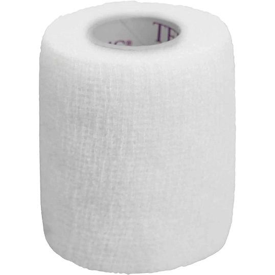 Бинт самофикс эласт 4м х8см TENERIS QUICKFIX Cotton, 12шт/уп