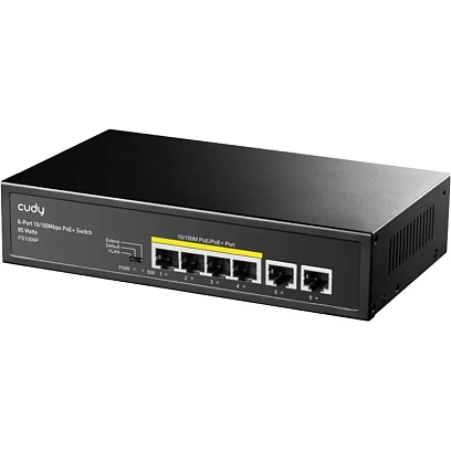 Коммутатор Cudy FS1006P 4хPoE+ 65W