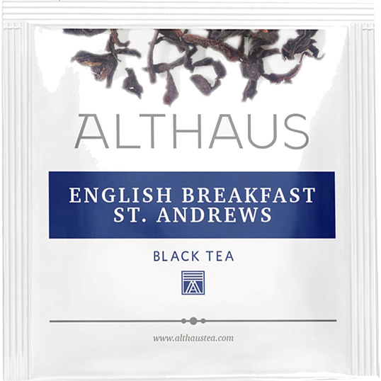 Чай пакетированный Althaus English Breakfast St. Andrews черный , 15x2.75г