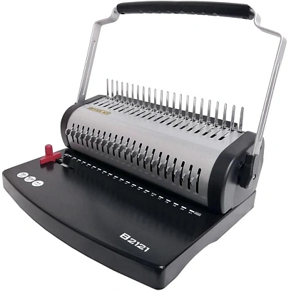 Брошюровщик Office Kit B2121, А4 20л./500л., пл.пруж