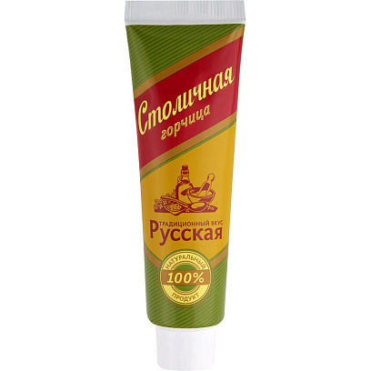 Горчица Приправа  МЖК Столичная Русская 100г 12 шт/уп