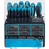 Набор отверток Topfort с битами, головками, шестигр. 114 предм (5311114)