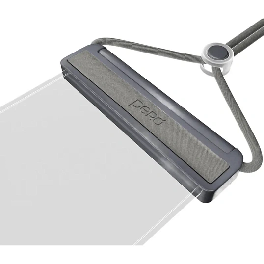 Чехол PERO влагозащитный для смартфона SB04 WATERPROOF BAG серый