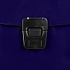 Папка-портфель 1 отделение КОМУС A4 Line пласт. 0,7мм син./чер