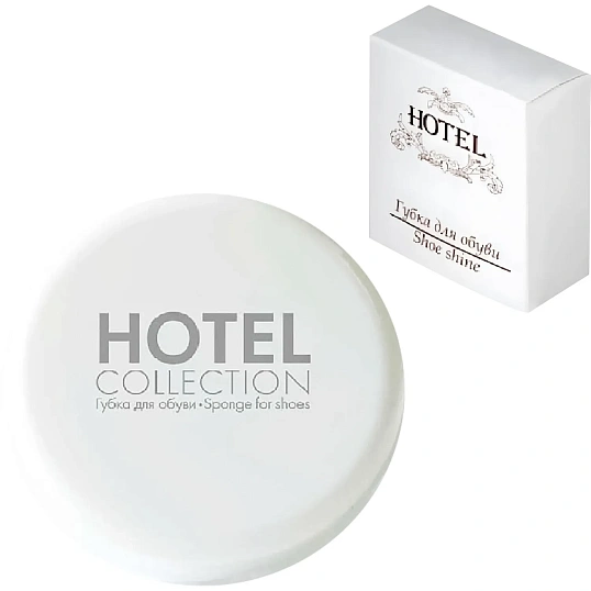 Губка для обуви HOTEL COLLECTION круглая, 400шт.