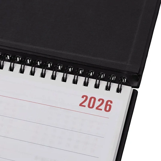 Планинг датированный 2026 ATTACHE 57л, 405х145, Каньон, черный