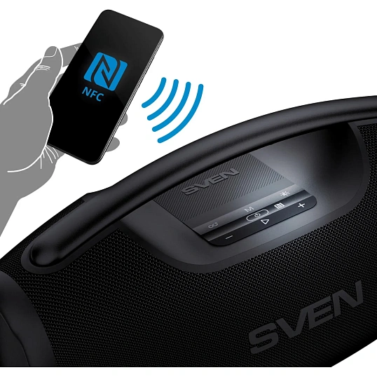 Акустическая система Sven PS-990, 2x90 Вт, IPx7, TWS/Bt/USB, встр аккум