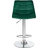 Стул барный LO_DOBRIN TAILOR LM-5017-N зеленый велюр MJ9-88/хром 2шт/уп