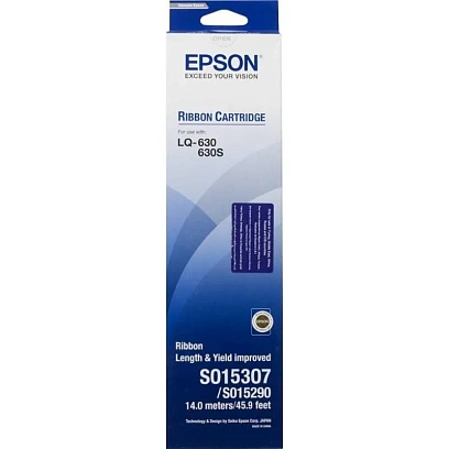 Картридж Epson C13S015307BA/C13S015307 чер. для LQ-630