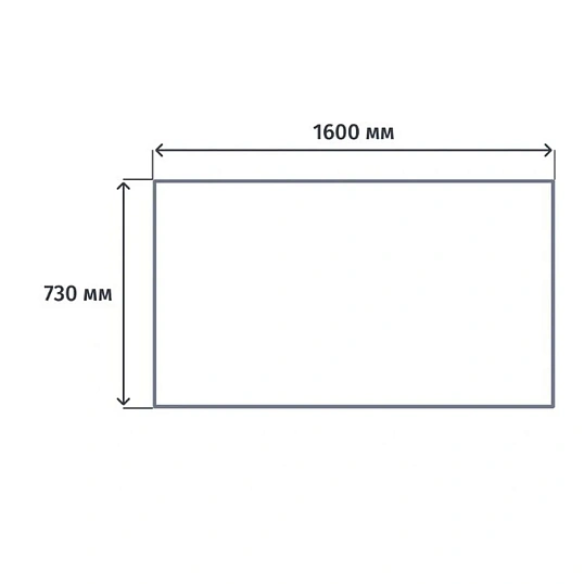 Стол Easy One 908865 дуб сонома Ш1600 Г730