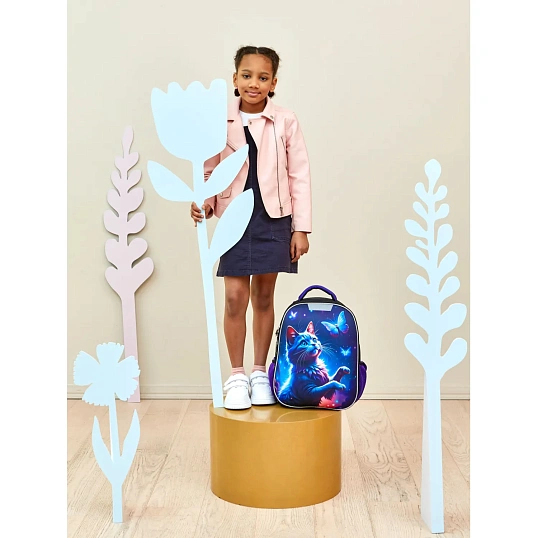 Ранец Комус Класс Easy Сны китти, 2 отд