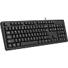 Клавиатура A4Tech KK-3 черный USB KK-3 USB (BLACK)