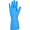 Перчатки КЩС нитриловые TOPFORT Профхим Нит К80 Щ50 цв.синий разм 11
