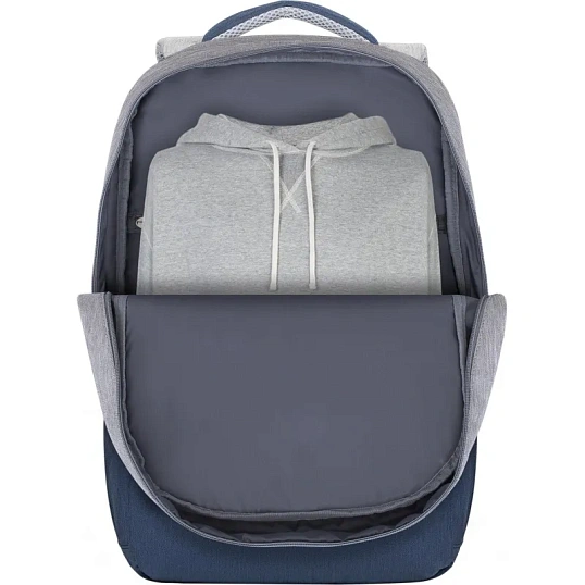 Рюкзак для ноутбука RIVACASE 7567 grey/dark blue 17.3/6