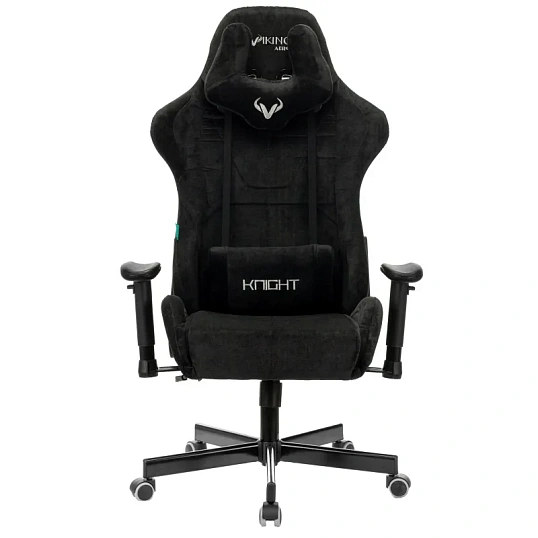 Кресло игровое Zombie Viking Knight Fabric черный Light-20 металл 1379928