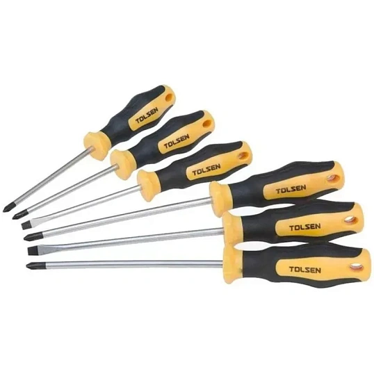 Набор отверток GRIPro, 6 предметов TOLSEN TT20014