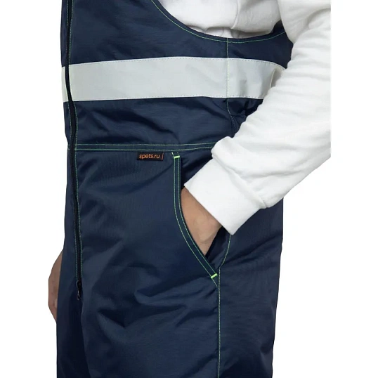 Костюм рабочий зимний м БРАЙТ КПК ф.жел/син(Кос 770) 88-92 (44-46)170-176