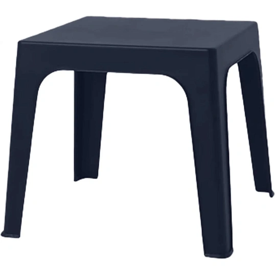 Стол PR_журнальный Decorona DeForma 595x595x495 мм графитовый шторм