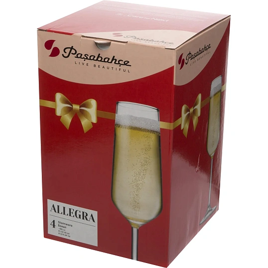 Набор бокалов АЛЛЕГРА 4 шт.195 мл