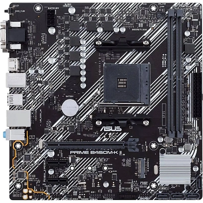 Материнская плата Asus PRIME B450M-K II Soc-AM4 2xDDR4 mATX VGA+D
