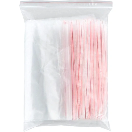 Пакет с замком (Zip Lock) 25х35 см, 40 мкм, 100 шт/уп