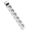 Сетевой фильтр Defender  DFS 151 1,8 м, белый, 6 розеток(99489)