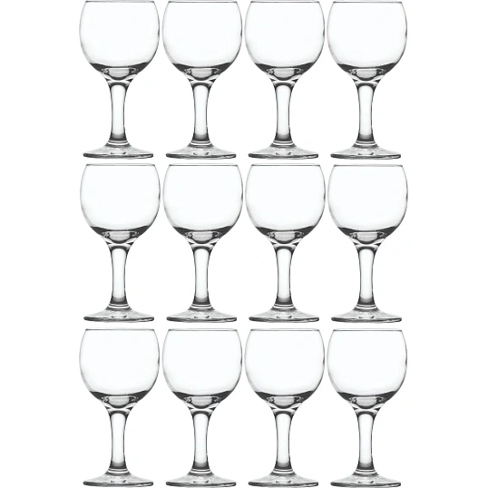 Бокал для вина Бистро 225 мл. d=74 мм. h=150 мм. 12шт/уп