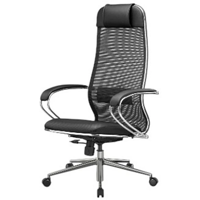 Кресло МТ_ErgoLife Set 16/подл.131/осн.Synchro 052 Черный 1D1.16.1.403