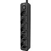 Сетевой фильтр AGNI 5р/2м,черный(TP-FD5E-2m-black)