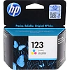 Картридж струйный HP 123 F6V16AE CMY цв. для DJ 2130