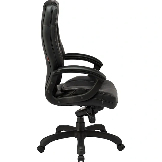 Кресло BN_U_Руководителя EChair CS-608Е кожа черная, пластик