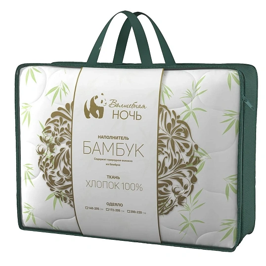 Одеяло 140х205, Стежка, (Бамб.волокно/ХБ ткань/Полиэстер),300г/м2, Бамбук