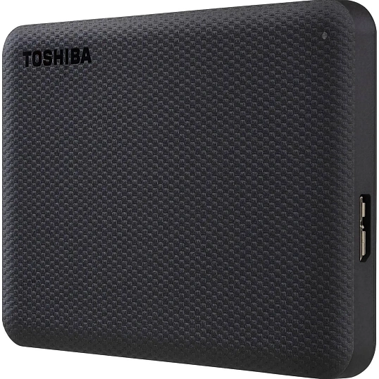Портативный HDD Toshiba Canvio Advance 1Tb/2.5/Черный (HDTCA10EK3AA)
