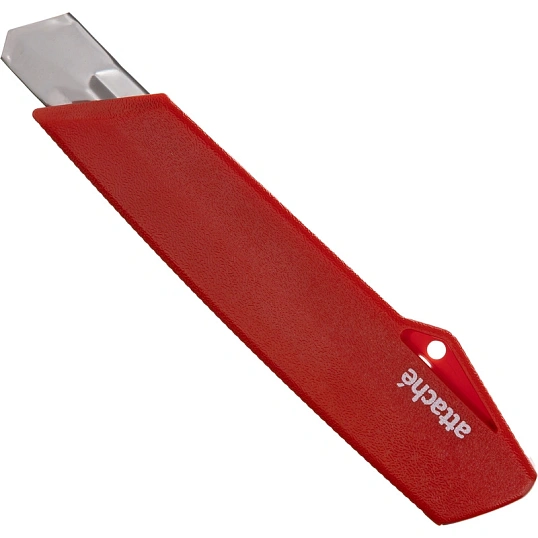 Нож универсальный Attache 18 мм пластиковый мет направл. борд. авто