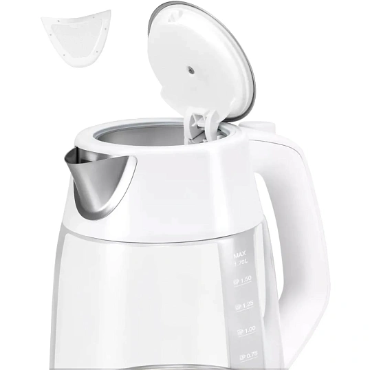 Чайник POLARIS PWK 1760CGL Белый POLARIS CN
