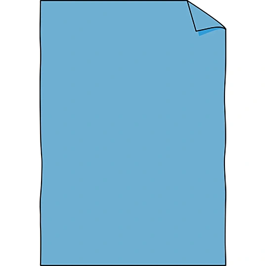 Простыня н/с бум.ламинир.140х80 10 шт/уп,индив.сложение  Гекса